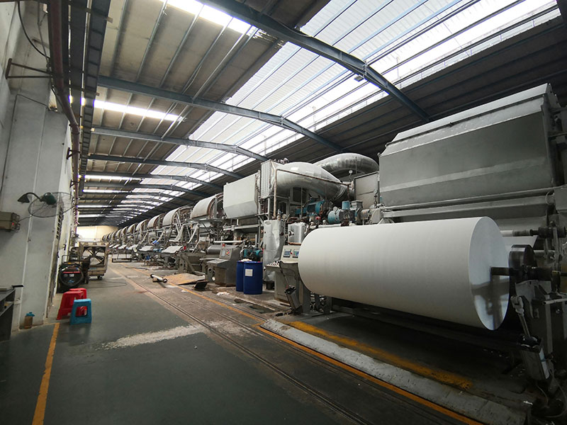 High Quality 1880 Tissue Paper Production Line From Recycle 1880 Tissue Paper Production Line 0243